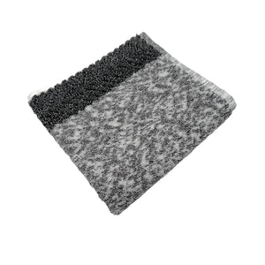 Big Herringbone Silver Gray Melange