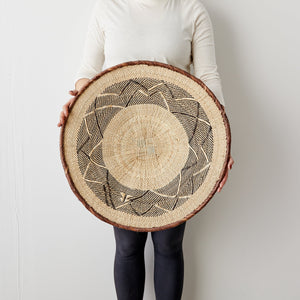 Binga Patterned Brown & Natural Wall Art