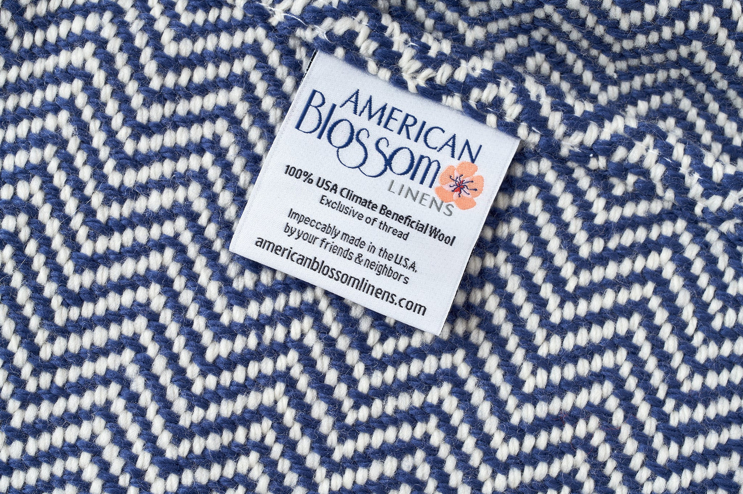 Chevron Pattern Soft Wool Throw Size Blanket