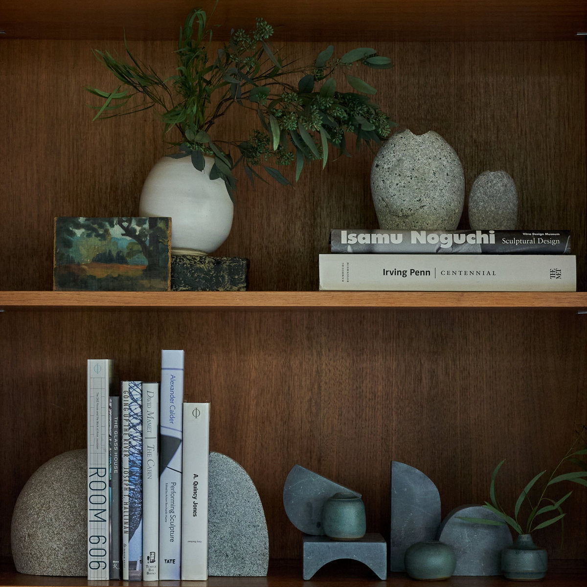 Stone Bookends, Set of 2