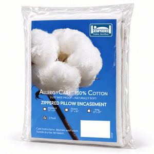 AllergyCare™ Cotton Allergen Barrier Pillow Protector