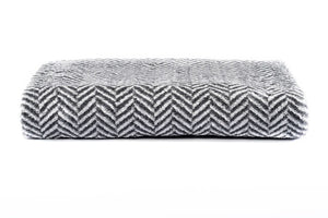 Bornova Hotel Herringbone Fume Ivory