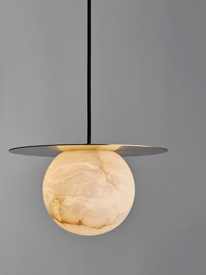Alabaster Borra Pendant Light