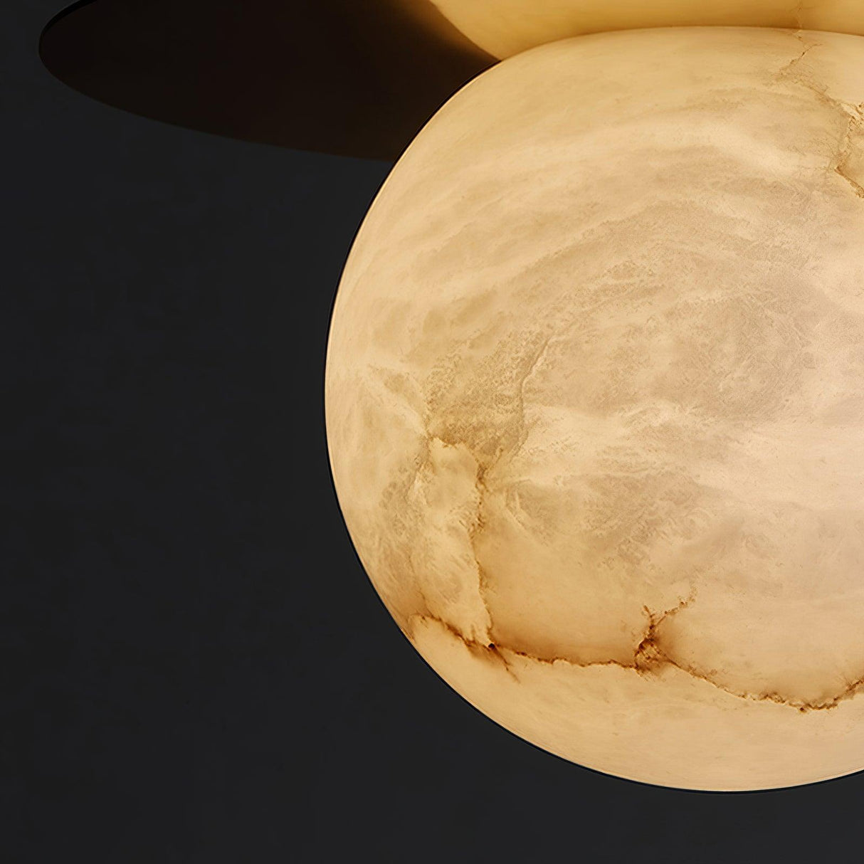 Alabaster Borra Pendant Light