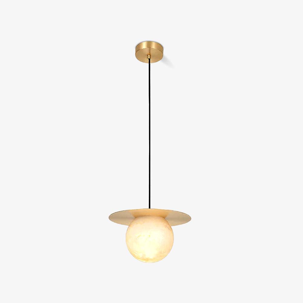 Alabaster Borra Pendant Light