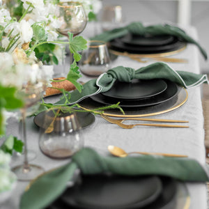 STONE WASHED LINEN NAPKINS // SET OF 4