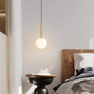 Round Bosso Alabaster Pendant Lamp