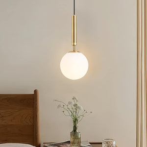 Round Bosso Alabaster Pendant Lamp