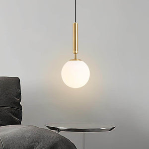 Round Bosso Alabaster Pendant Lamp