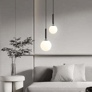 Round Bosso Alabaster Pendant Lamp
