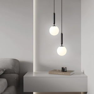 Round Bosso Alabaster Pendant Lamp