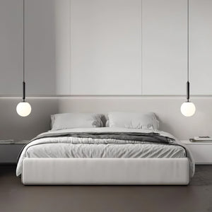 Round Bosso Alabaster Pendant Lamp