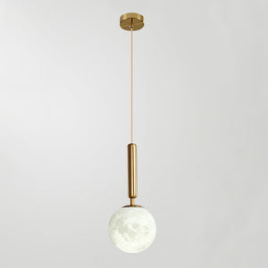 Round Bosso Alabaster Pendant Lamp