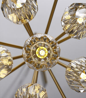 Boule De Cristal Flushmount