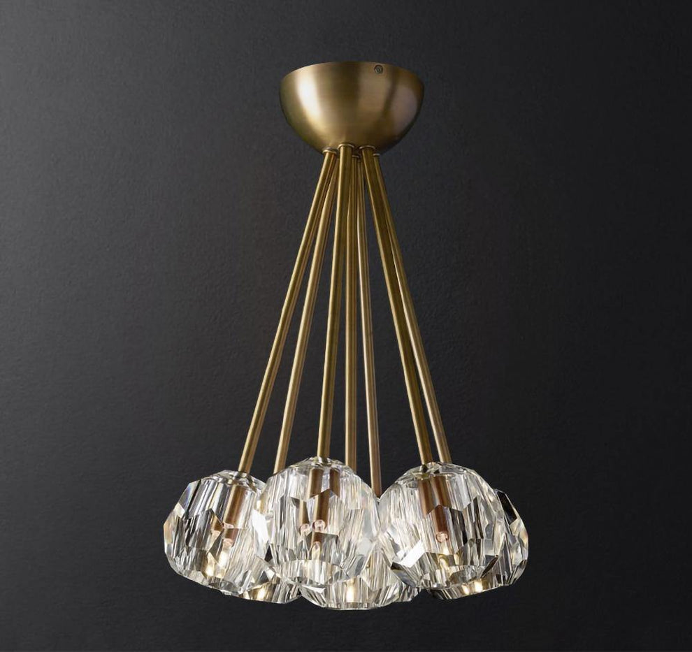 Boule De Cristal Flushmount