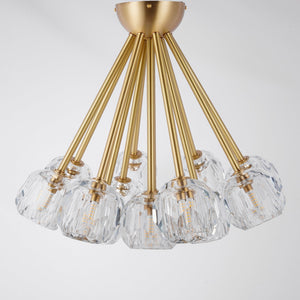 Boule De Cristal Flushmount