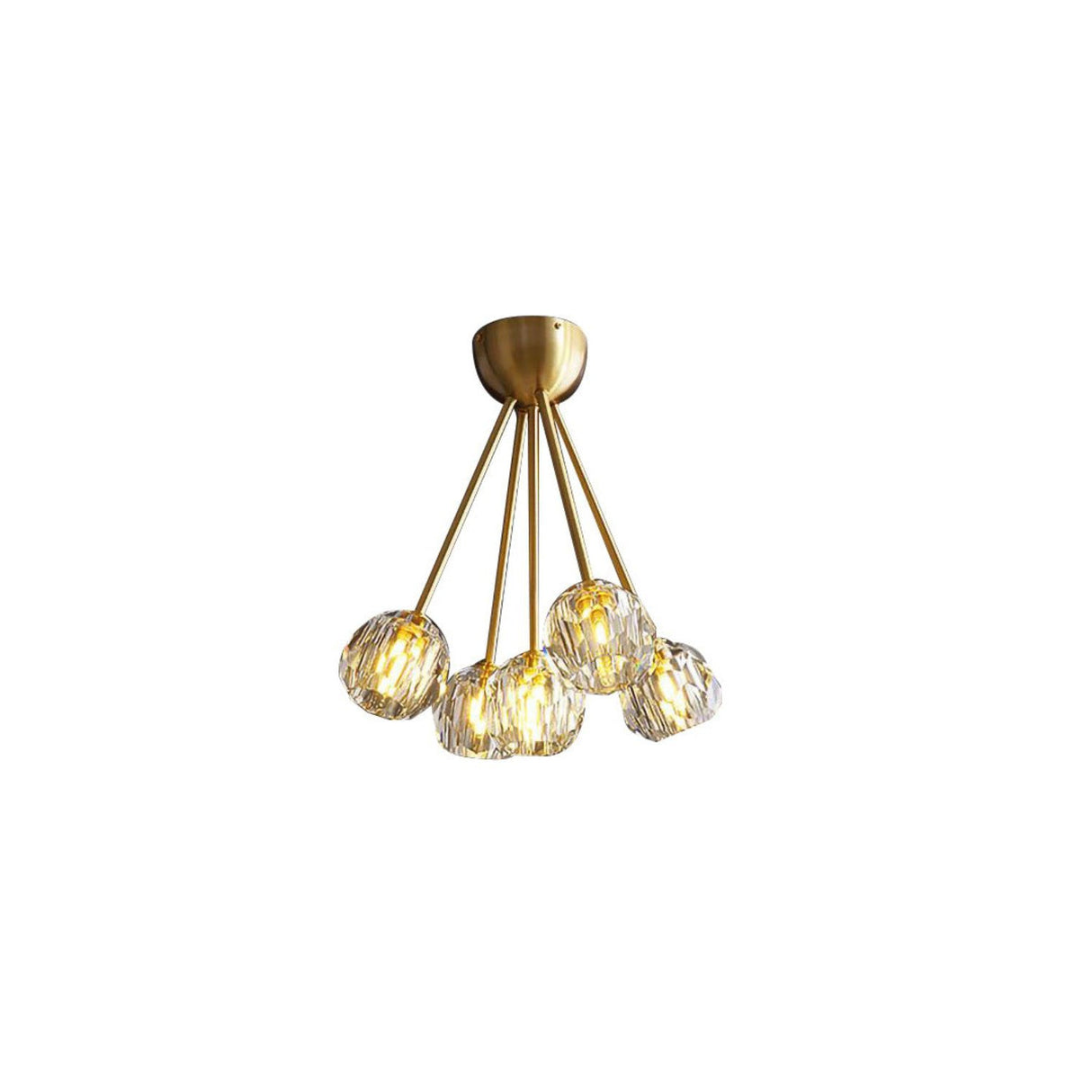 Boule De Cristal Flushmount