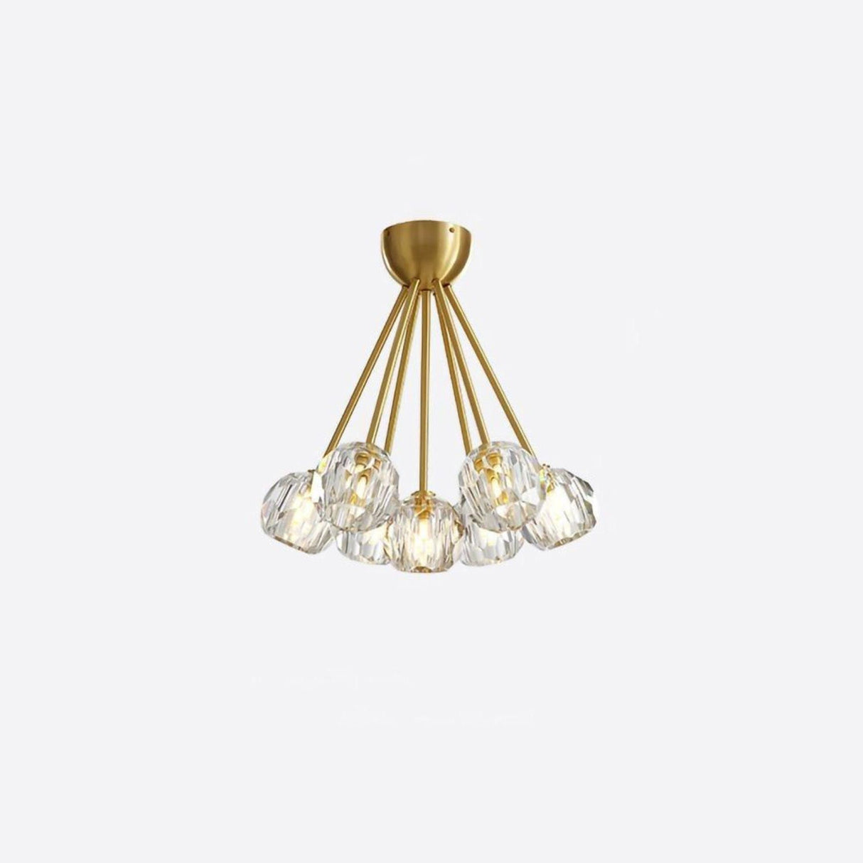 Boule De Cristal Flushmount