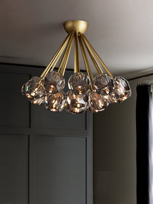 Boule De Cristal Flushmount