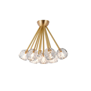 Boule De Cristal Flushmount