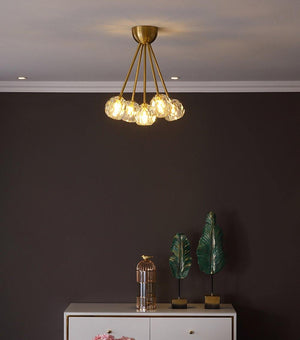 Boule De Cristal Flushmount