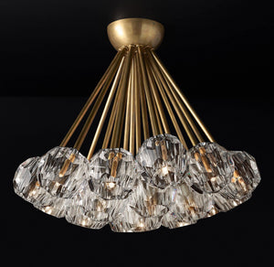 Boule De Cristal Flushmount