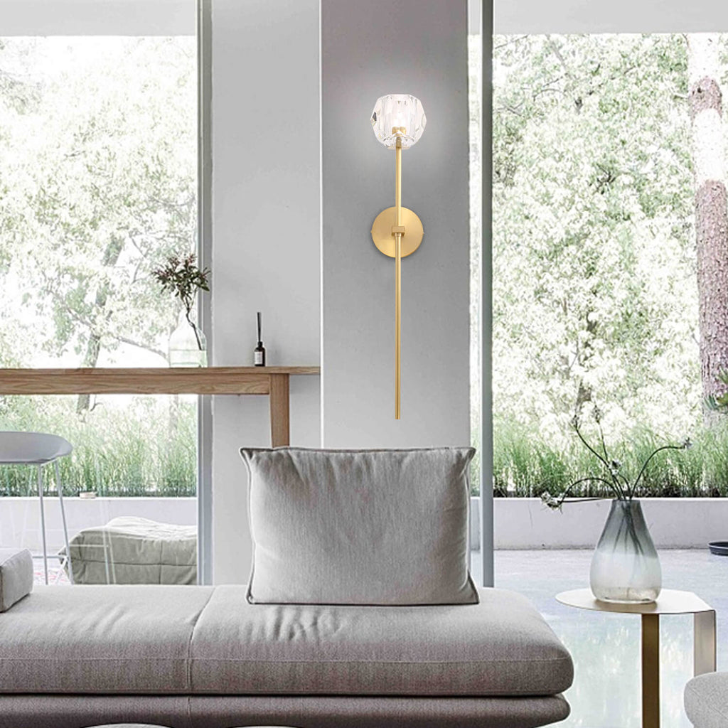 Boule De Cristal Grand Single Sconce