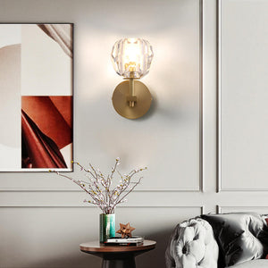 Boule De Cristal Grand Single Sconce