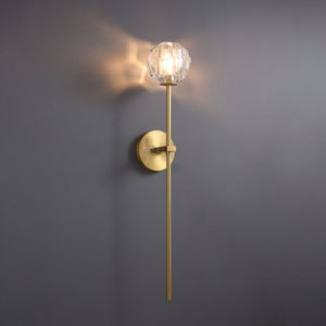 Boule De Cristal Grand Single Sconce