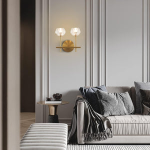 Boule De Cristal Grand Single Sconce