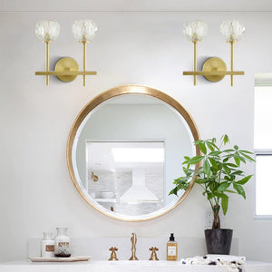 Boule De Cristal Grand Single Sconce