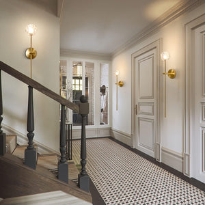 Boule De Cristal Grand Single Sconce