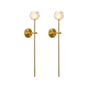 Boule De Cristal Grand Single Sconce