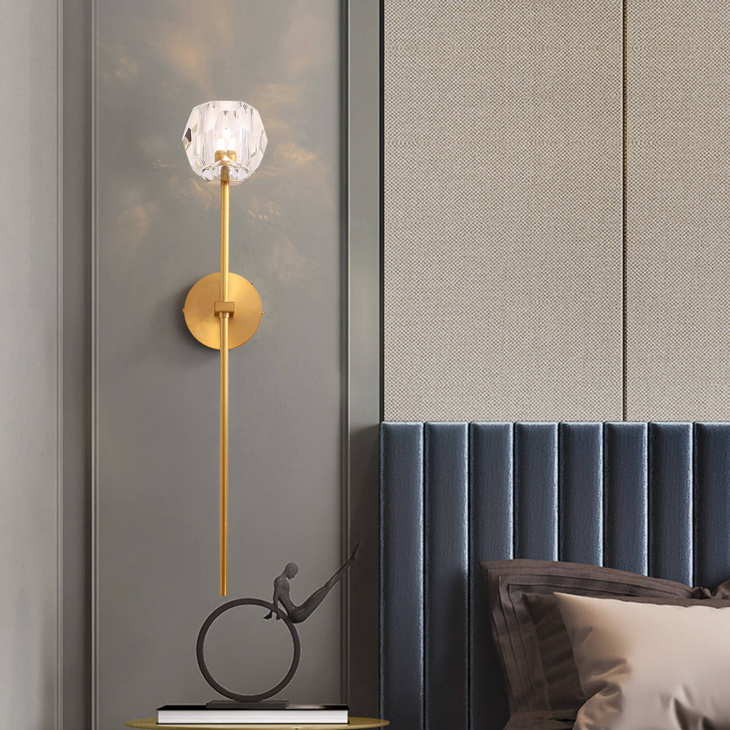 Boule De Cristal Grand Single Sconce