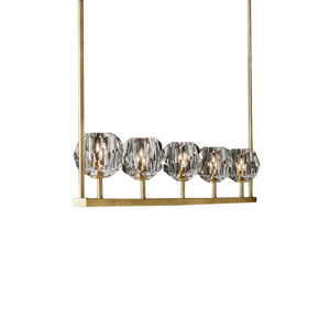 Boule De Cristal Linear Chandelier