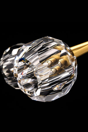 Boule De Cristal Linear Chandelier