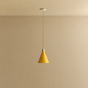 Bower Pendant Light Small in Yellow