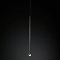 Brass Spinal Tube Combination Chandelier