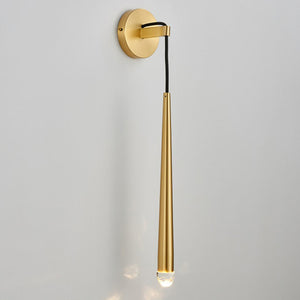 Brass Spinal Tube Wall Lamp