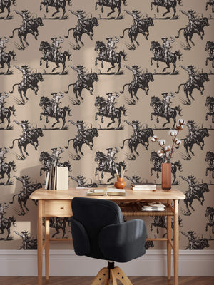 Vintage Cowboy Rodeo Wallpaper