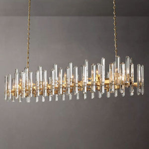 Browning Prism Linear Chandelier 72"