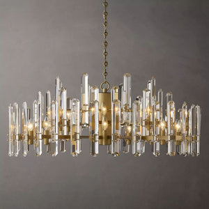 Browning Prism Round Chandelier 48"