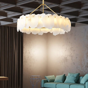 Burton Alabaster Chandelier