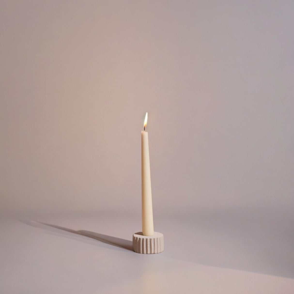 Pilar Low Candle Holder by Diego Olivero Studio