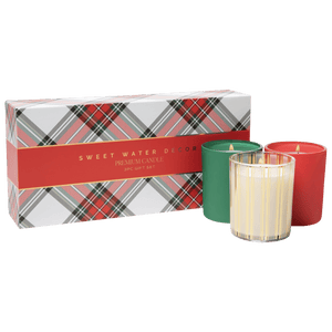 Christmas Candle Gift Box Set (Christmas, Warm and Cozy, Fraser Fir)