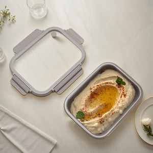 Stoneware Container - Mineral Gray