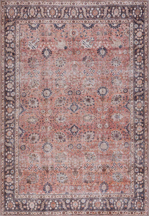 Ganyangan Red Washable Rug