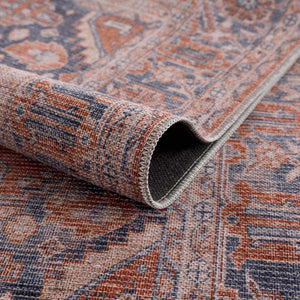 Taber Burnt Orange Persian Style Rug