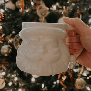 Santa 19oz. Figural Coffee Mug