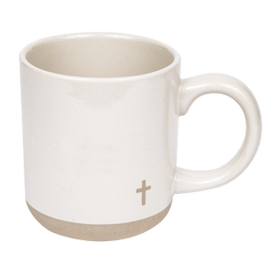 Cross 14oz. Stoneware Coffee Mug